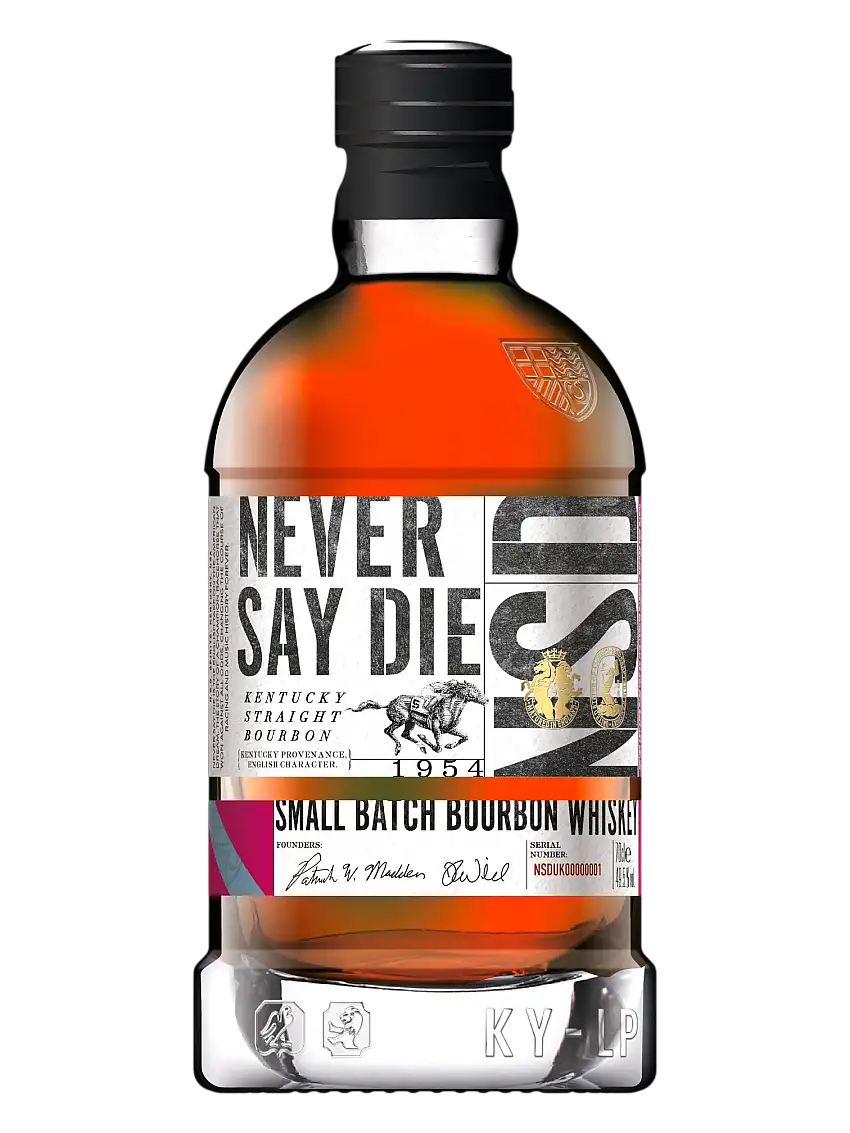 Never Say Die Kentucky Straight Bourbon Whiskey 95 Proof