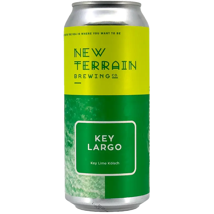New Terrain Brewing 'Key Largo' Key Lime Kolsch Beer, Colorado