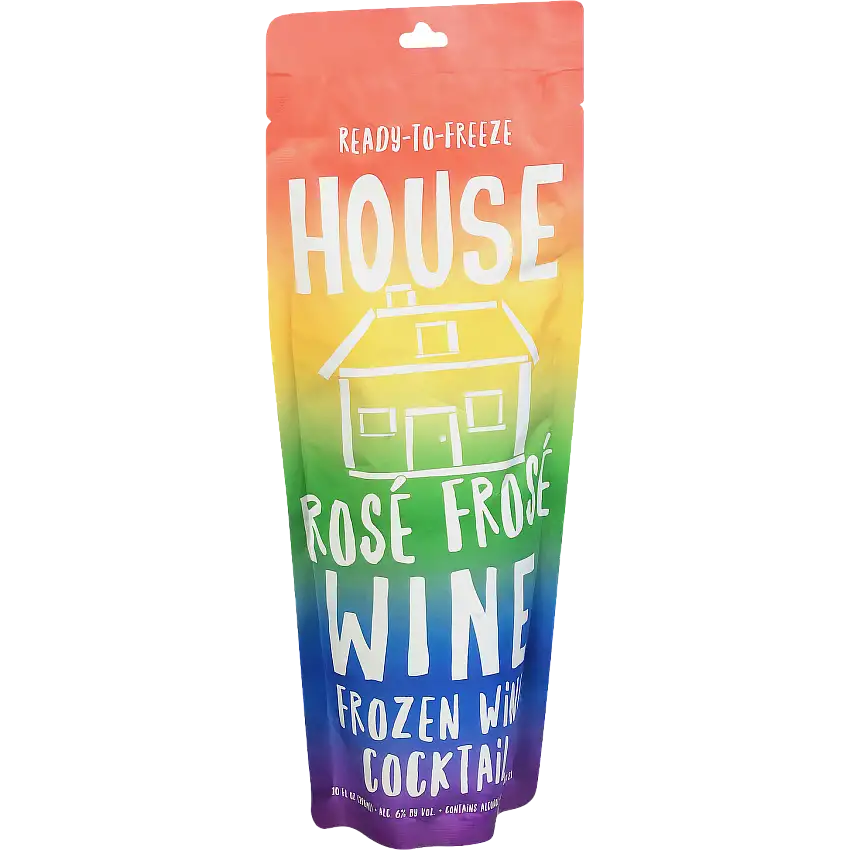 Original House Wine 'Pride Edition' Rosé Frosé Frozen Wine Cocktail, USA