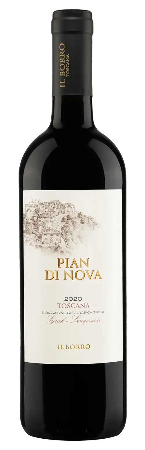 Il Borro Pian Syrah Di Nova Toscana Sangiovese wine