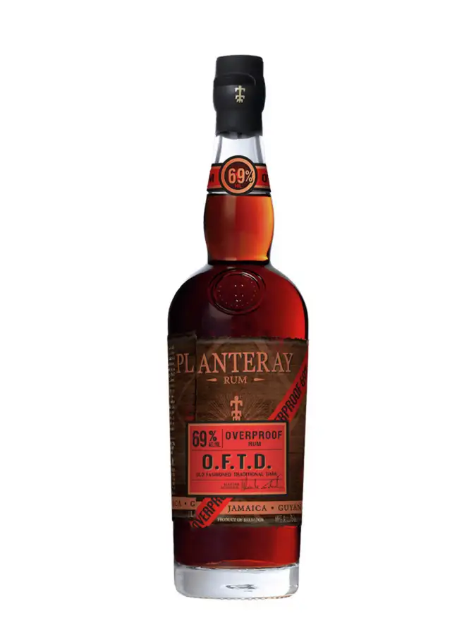 Plantation Planteray O.F.T.D. Old Fashioned Original Dark Overproof Rum 1Lt