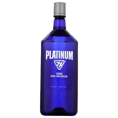 Platinum 7x Seven Times Distilled Vodka 1.75Lt