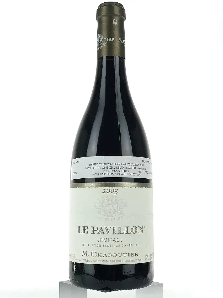 2003 M. Chapoutier, Ermitage, Le Pavillon, Rhone, Bottle (750ml)