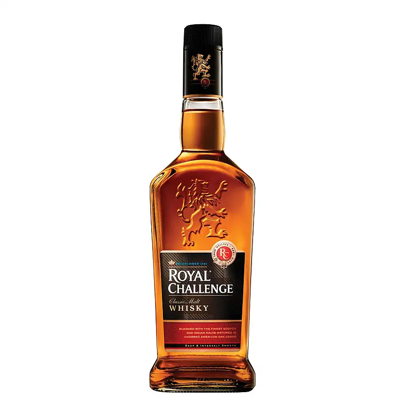 Royal Challenge Finest Premium Whisky Whiskey