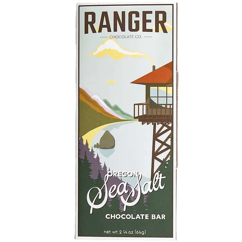 Ranger Chocolate Co. Oregon Sea Salt Chocolate Bar