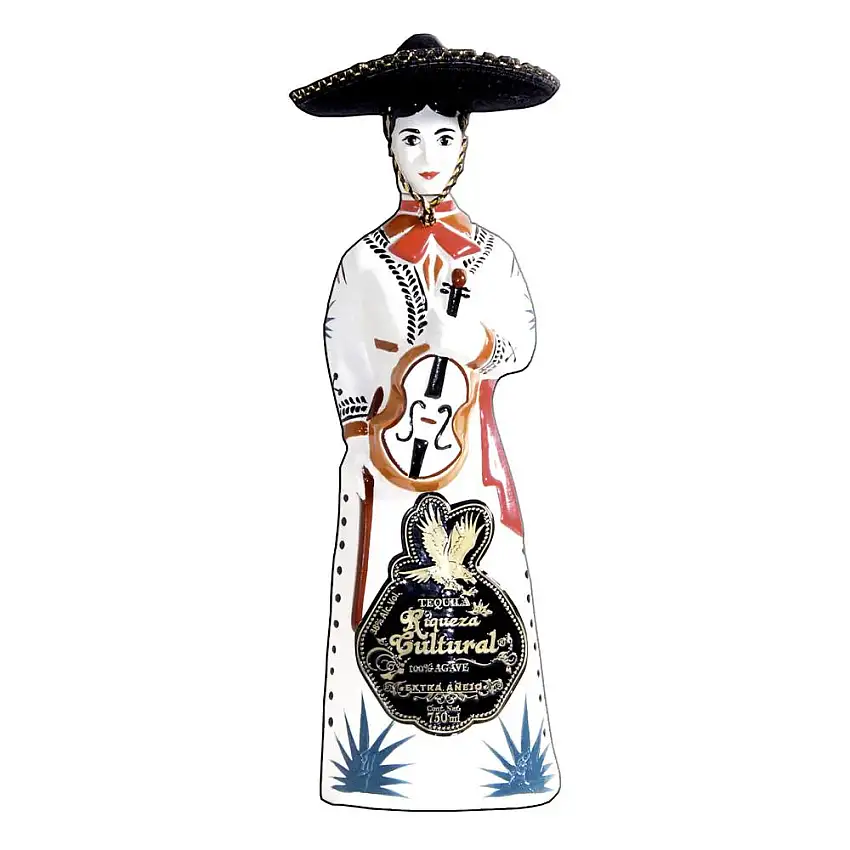 Riqueza Cultural Charra de Ceramica Extra Anejo Tequila 750ml