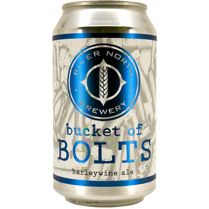 River North Brewing ‘Buckets of Bolts’ Barleywine Beer, Colorado, USA