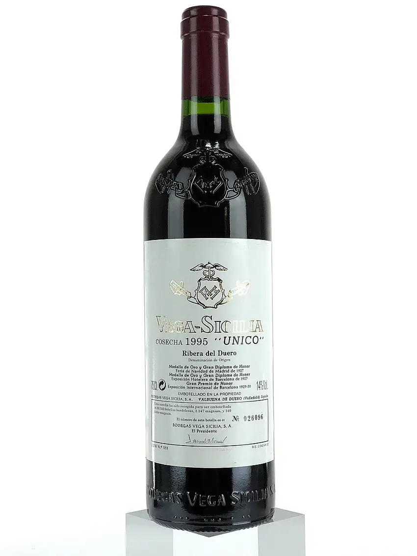 1995 Vega Sicilia, Unico, Ribera del Duero, Bottle (750ml)