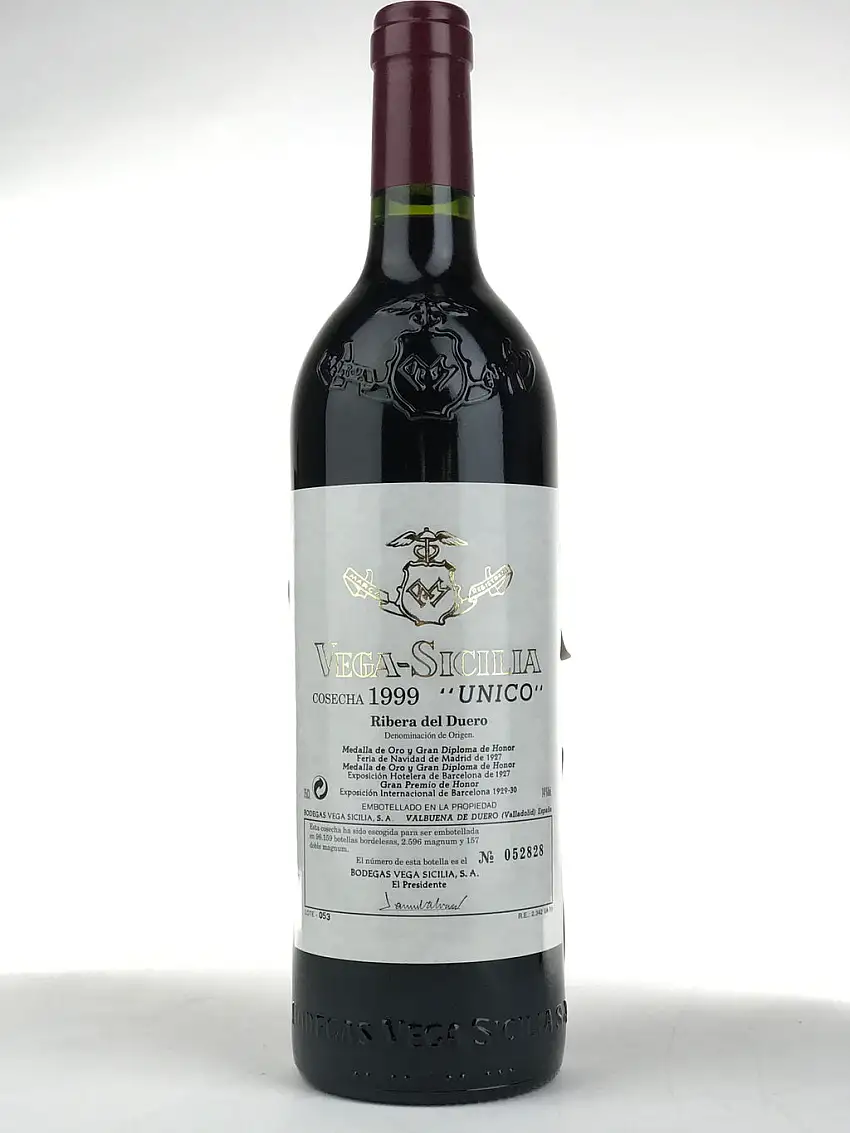 1999 Vega Sicilia, Unico, Ribera del Duero, Bottle (750ml)