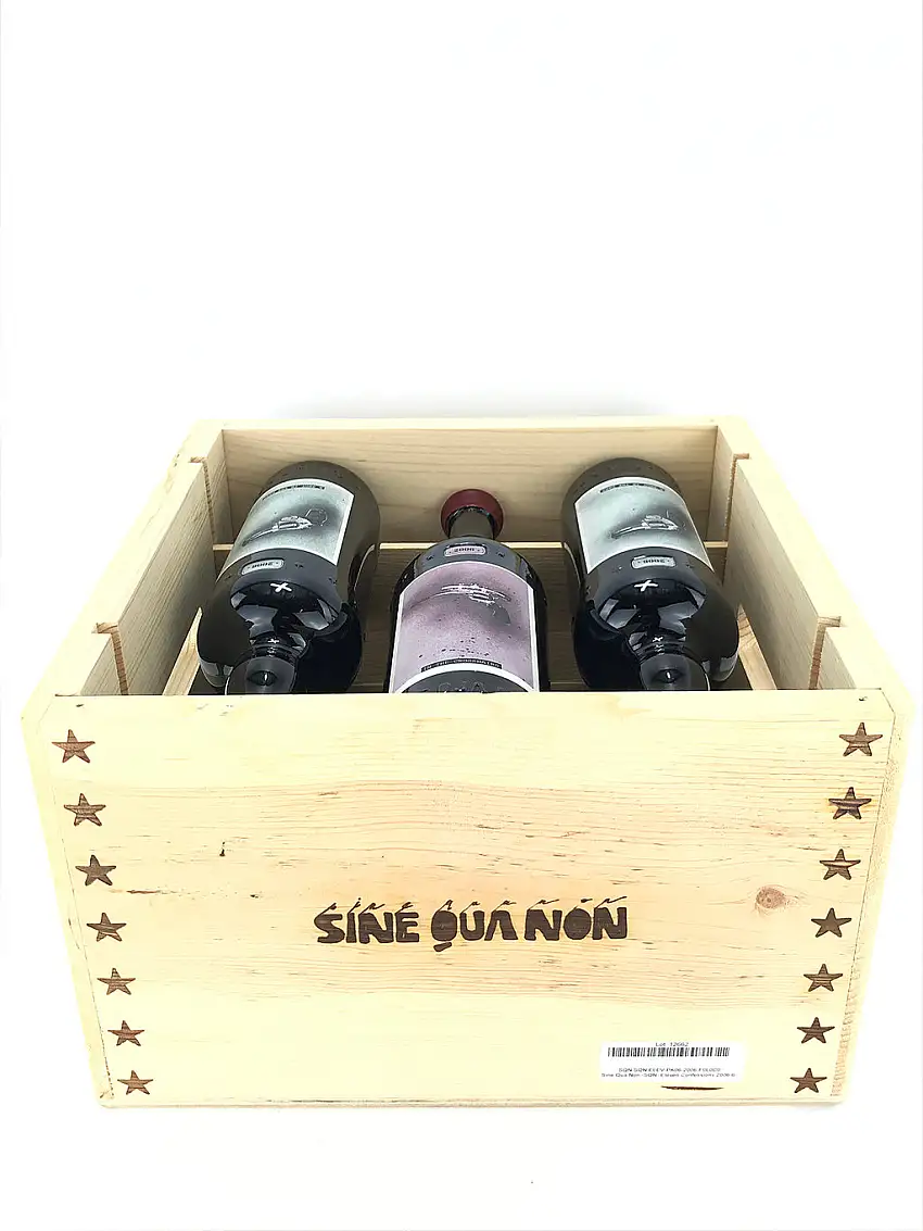 2006 Sine Qua Non, SQN, Eleven Confessions Collector, Case of 6 btls [Shot in Dark & Crosshairs]