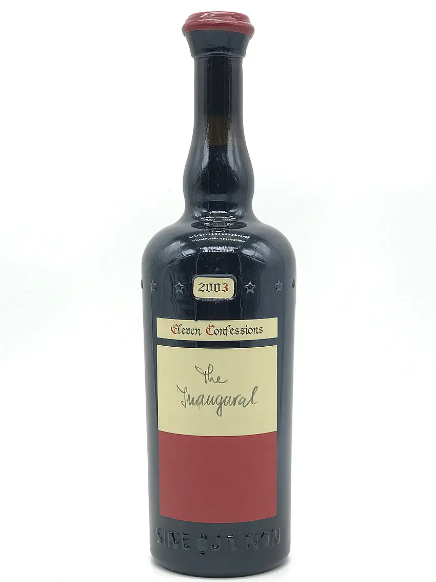 2003 Sine Qua Non, SQN, Eleven Confessions, The Inaugural Syrah, Bottle (750ml)