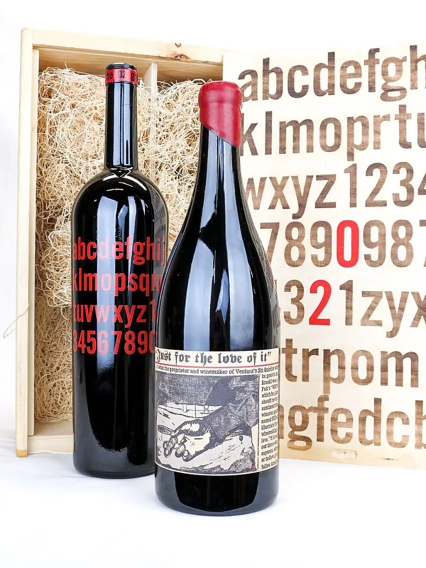 Sine Qua Non, Just For The Love Of It & More Than A Number Assortment Case, California, Case of 2 Magnum [SQN] Just for the Love of It/More than Number Set 2002 2-Pack OWC 1.5L