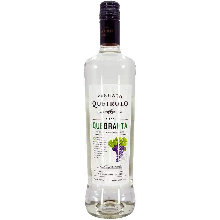 Santiago Queirolo Pisco Quebranta, Peru