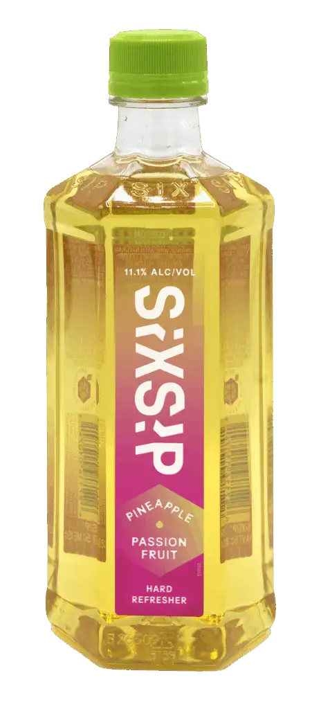 SixSip Pineapple Passionfruit Hard Refresher 500ml