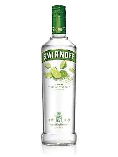 Smirnoff Lime Vodka 750ml