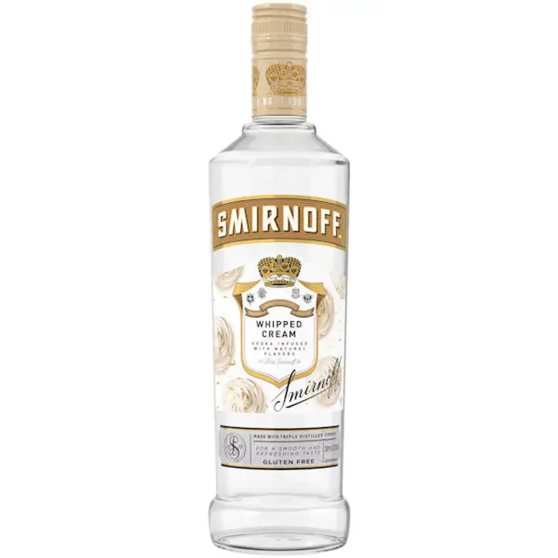 Smirnoff Whipped Cream Flavored Vodka 750ml