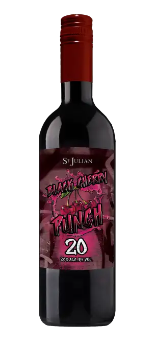 St. Julian Black Cherry Flavored Wine 750ml