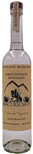 Mezcal Macurichos Destilado De Agave Puntas Tepeztate Spirit