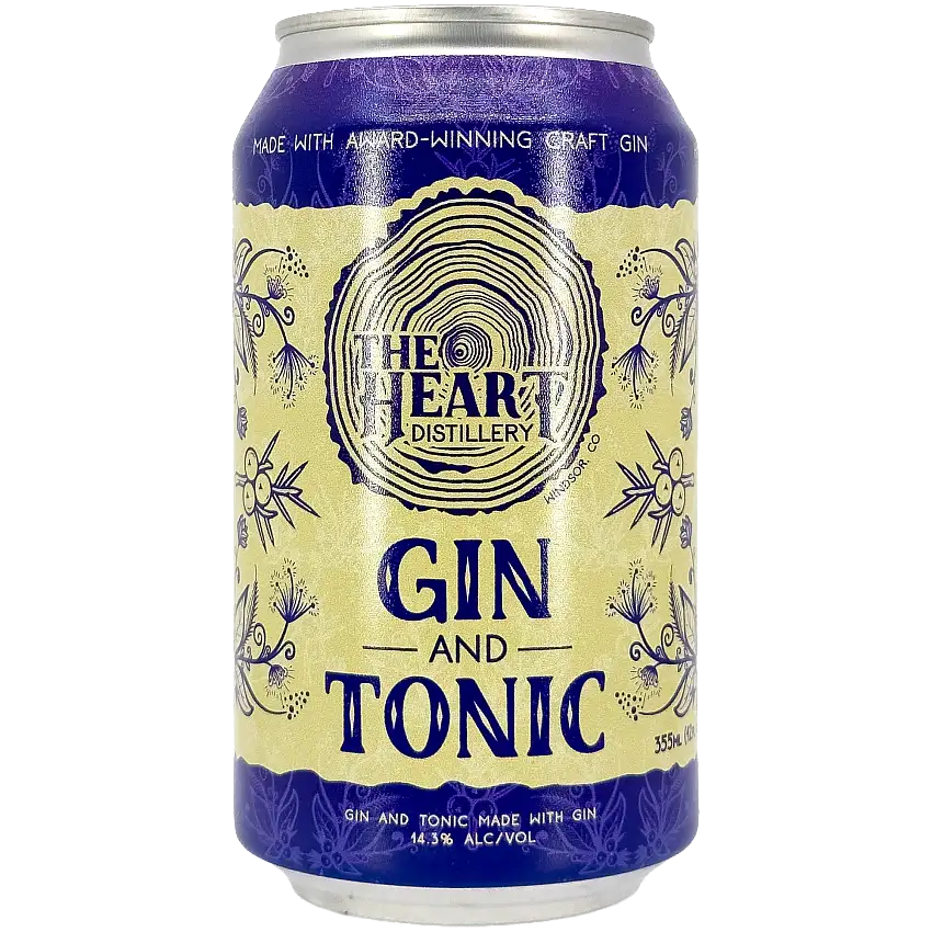 The Heart Distillery 'Gin and Tonic' Cocktail, Colorado