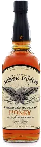 The Original Jesse James America's Outlaw Honey Flavored Whiskey 750ml