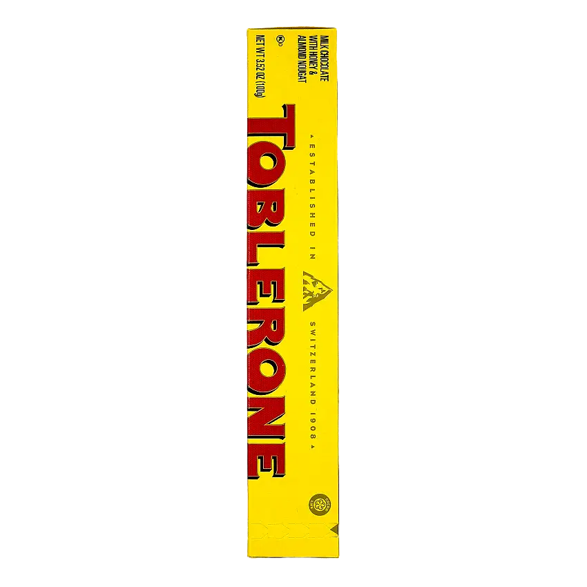 Toblerone Milk Chocolate with Honey & Almond Nougat