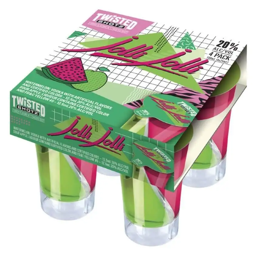 Twisted Shotz Jolli Jolli Shot 4-Pack