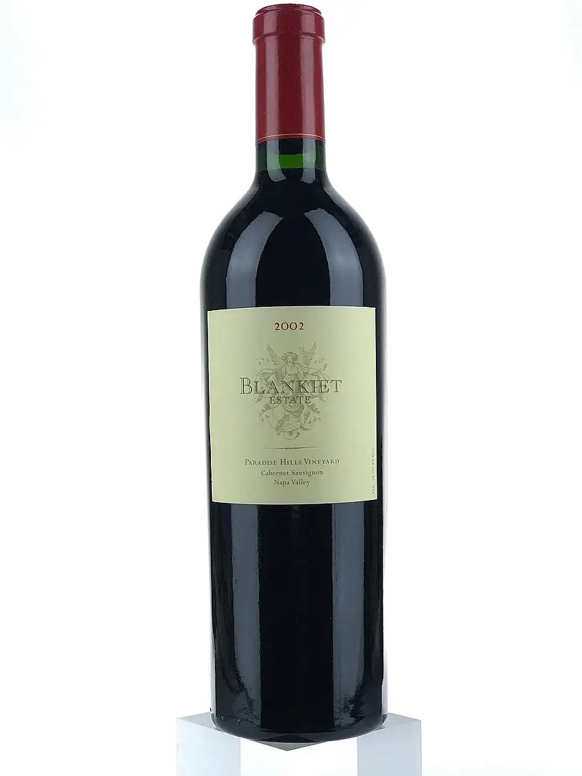 2002 Blankiet Estate, Paradise Hills Vineyard Cabernet Sauvignon, Napa Valley, Bottle (750ml)