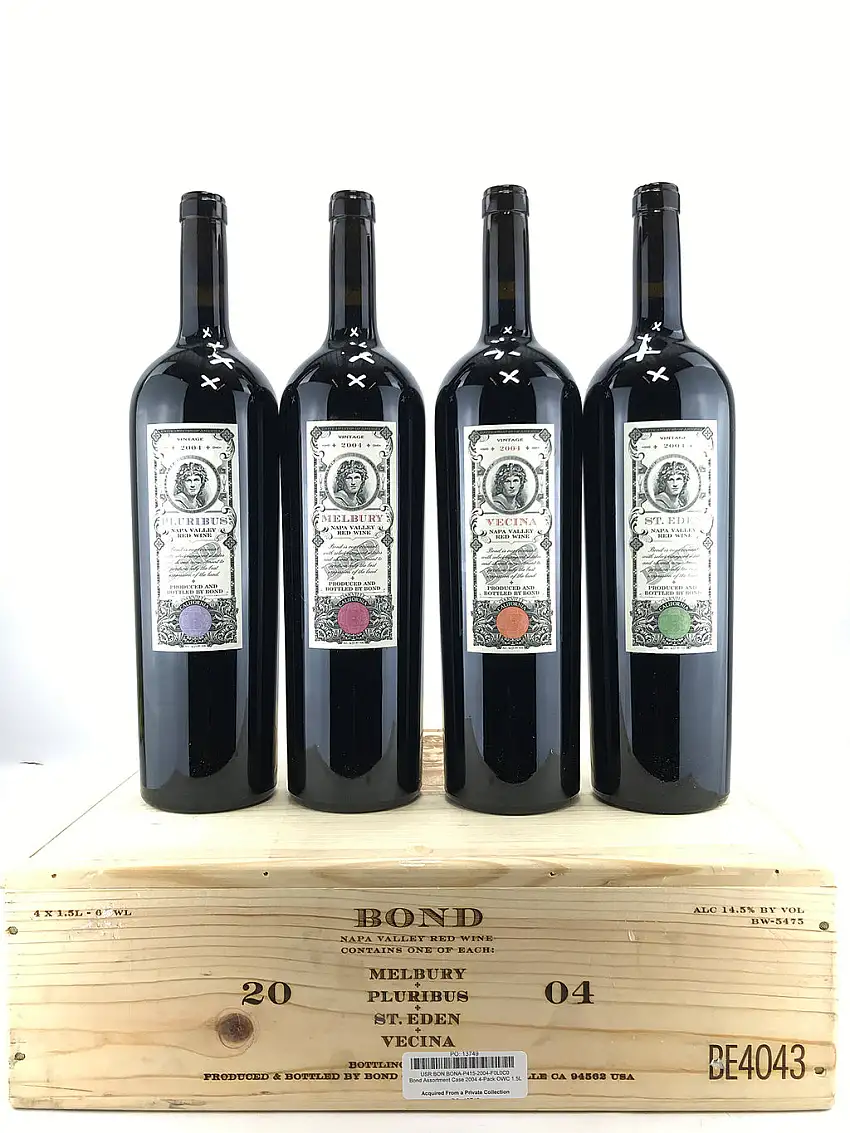 2004 BOND, Terroir Portfolio, Napa Valley, Case of 4 Magnum