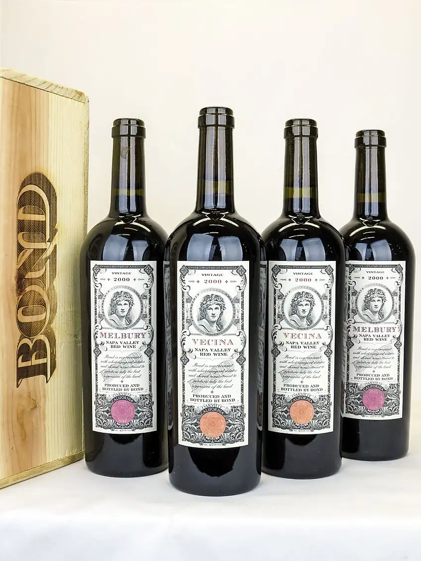 2000 BOND, Terroir Portfolio, Napa Valley, Case of 4 Btls