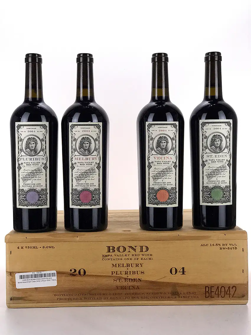 2004 BOND, Terroir Portfolio, Napa Valley, Case of 4 Btls