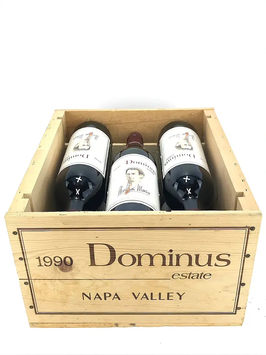 1990 Dominus Estate, Christian Moueix, Napa Valley, Case of 6 btls
