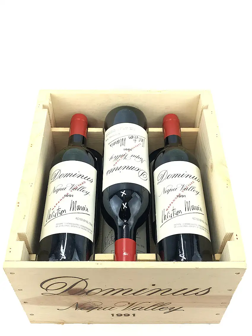 1991 Dominus Estate, Christian Moueix, Napa Valley, Case of 6 btls