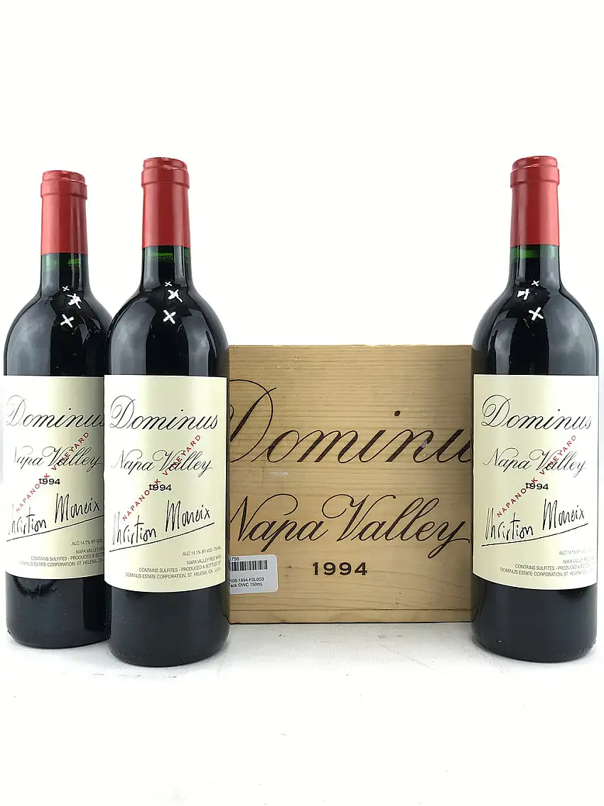 1994 Dominus Estate, Christian Moueix, Napa Valley, Case of 6 btls