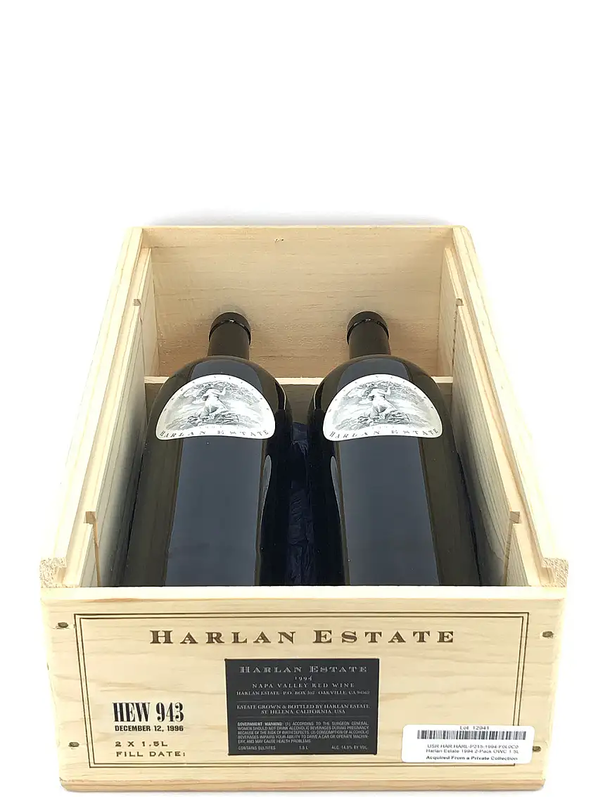 1994 Harlan Estate, Napa Valley, Case of 2 Magnum