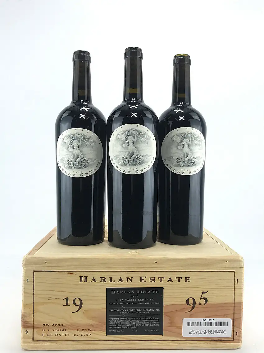 1995 Harlan Estate, Napa Valley, Case of 3 Btls