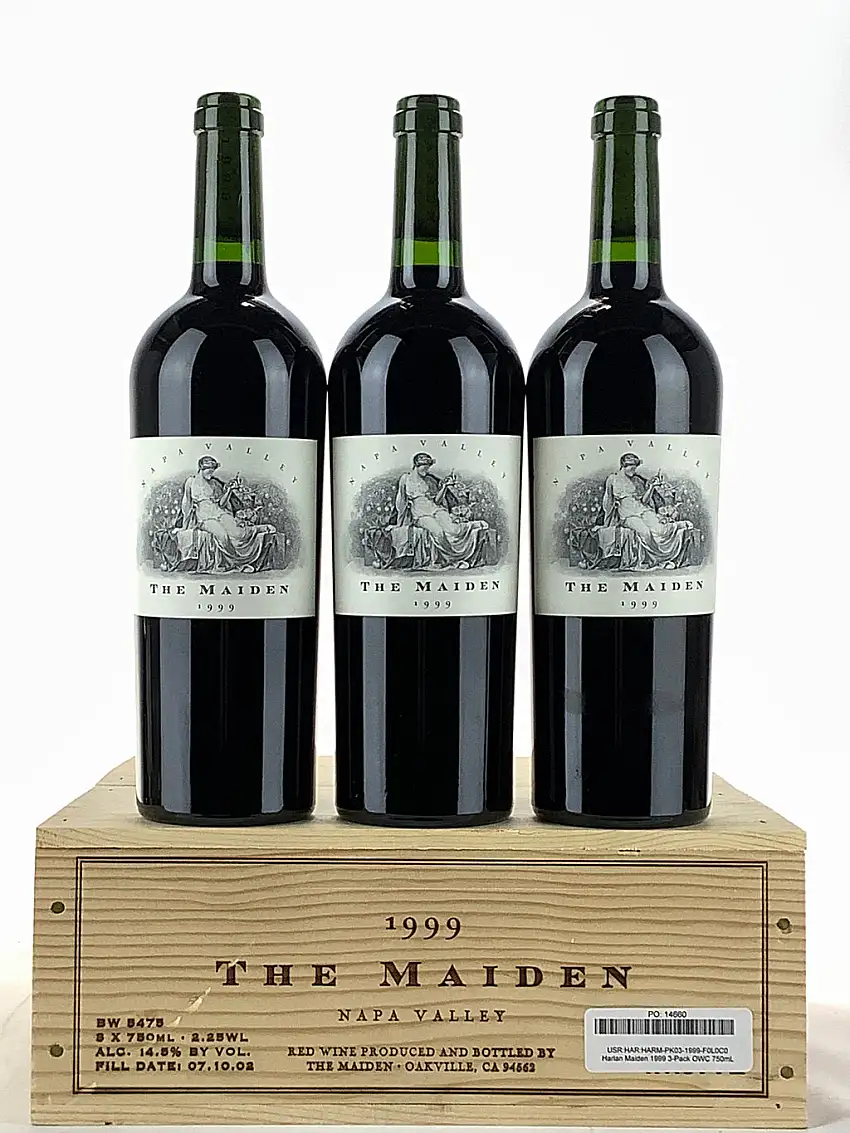 1999 Harlan Estate, The Maiden, Napa Valley, Case of 3 Btls