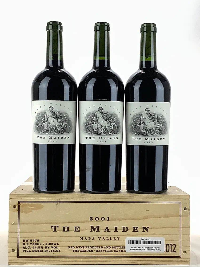 2001 Harlan Estate, The Maiden, Napa Valley, Case of 3 Btls