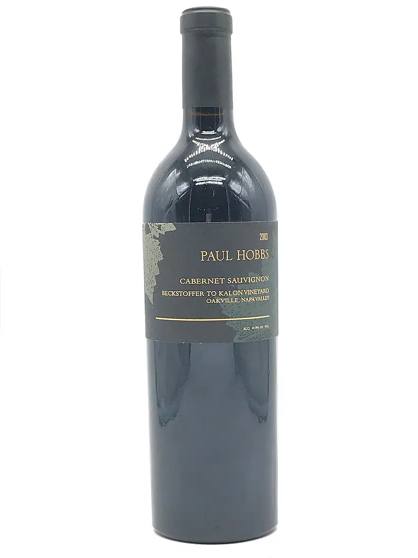 2003 Paul Hobbs, Beckstoffer To Kalon Vineyard Cabernet Sauvignon, Oakville, Bottle (750ml)
