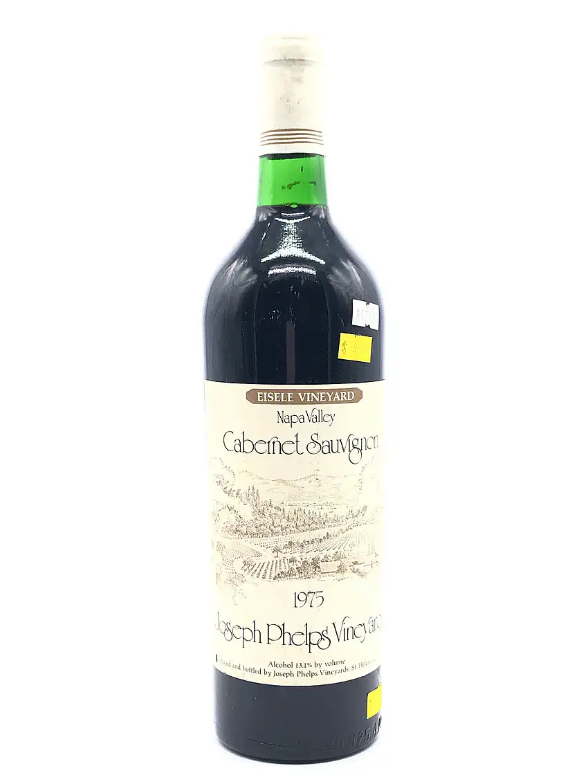 1975 Joseph Phelps, Eisele Vineyard Cabernet Sauvignon, Napa Valley, Bottle (750ml) [Rare First Vintage]