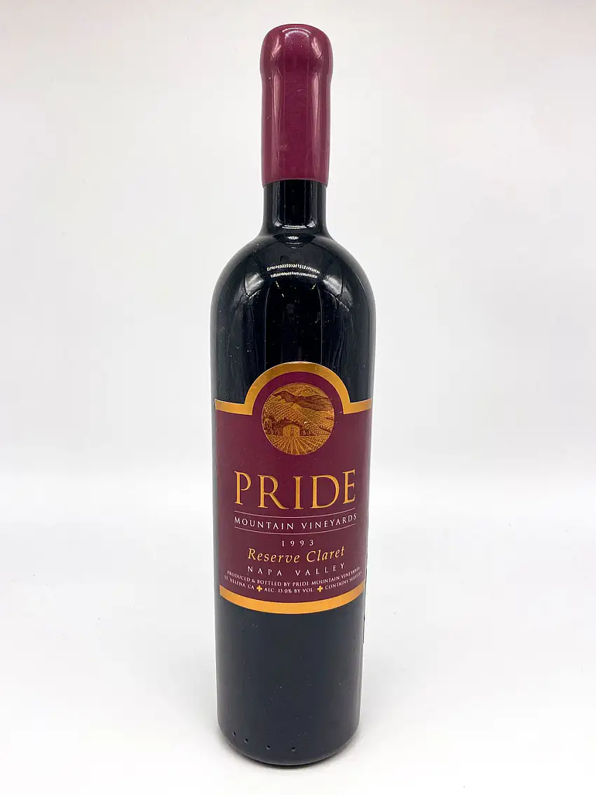 1993 Pride Mountain, Reserve Claret, Napa Valley, Bottle (750ml)