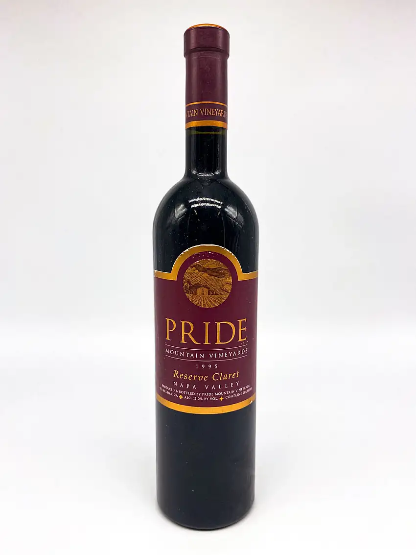 1995 Pride Mountain, Reserve Claret, Napa Valley, Bottle (750ml)