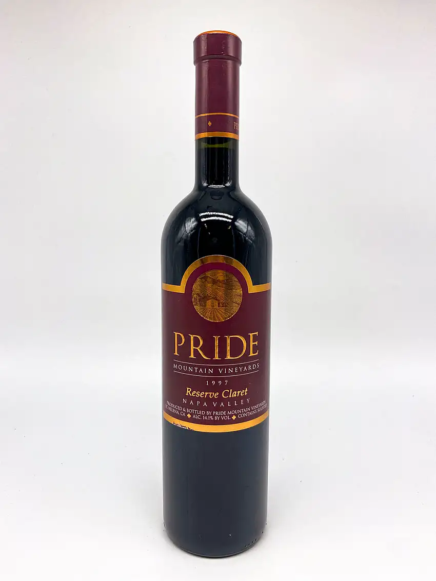1997 Pride Mountain, Reserve Claret, Napa Valley, Bottle (750ml)