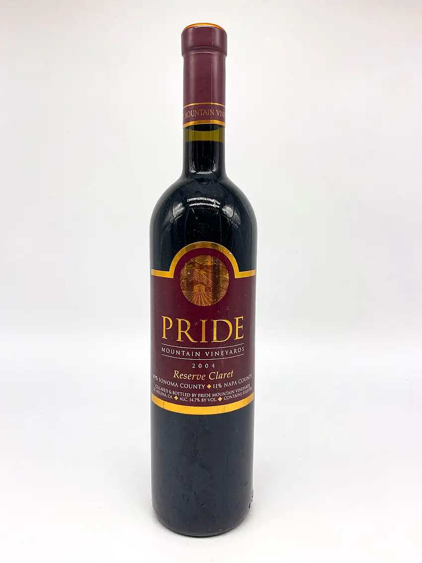 2004 Pride Mountain, Reserve Claret, Napa Valley, Bottle (750ml)