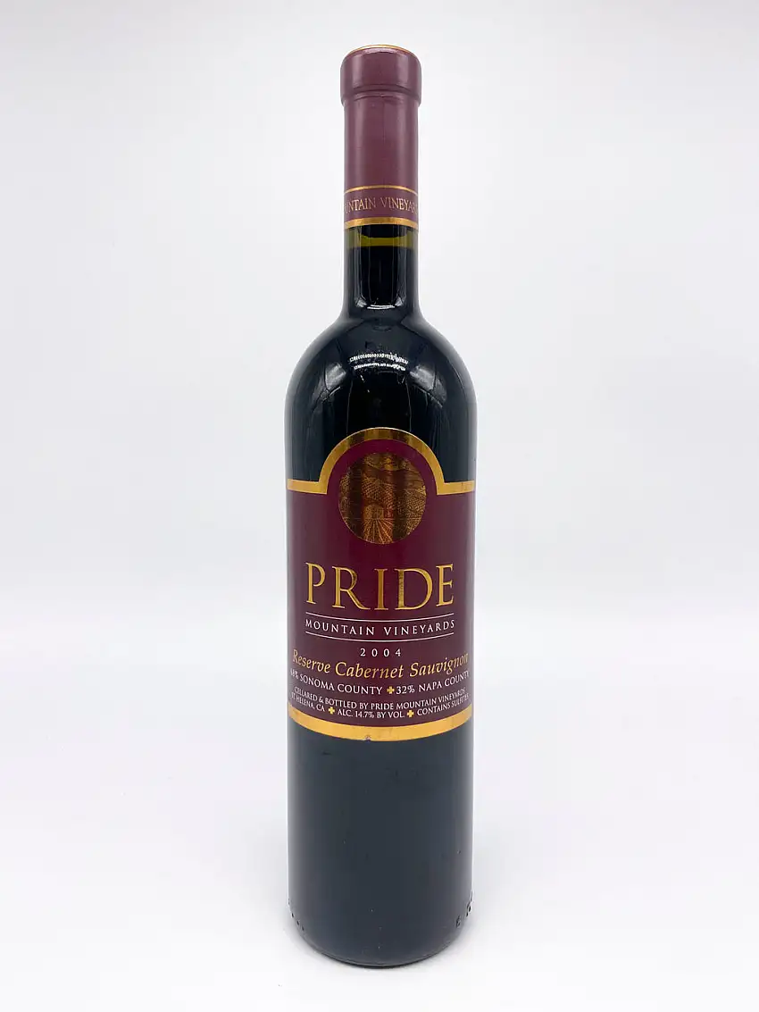 2004 Pride Mountain, Reserve Cabernet Sauvignon, Napa Valley, Bottle (750ml)
