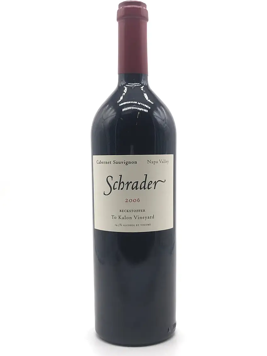 2006 Schrader Cellars, Beckstoffer To Kalon Vineyard Cabernet Sauvignon, Napa Valley, Bottle (750ml)