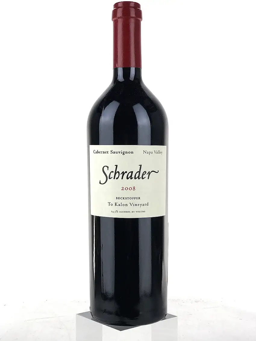 2008 Schrader Cellars, Beckstoffer To Kalon Vineyard Cabernet Sauvignon, Napa Valley, Bottle (750ml)