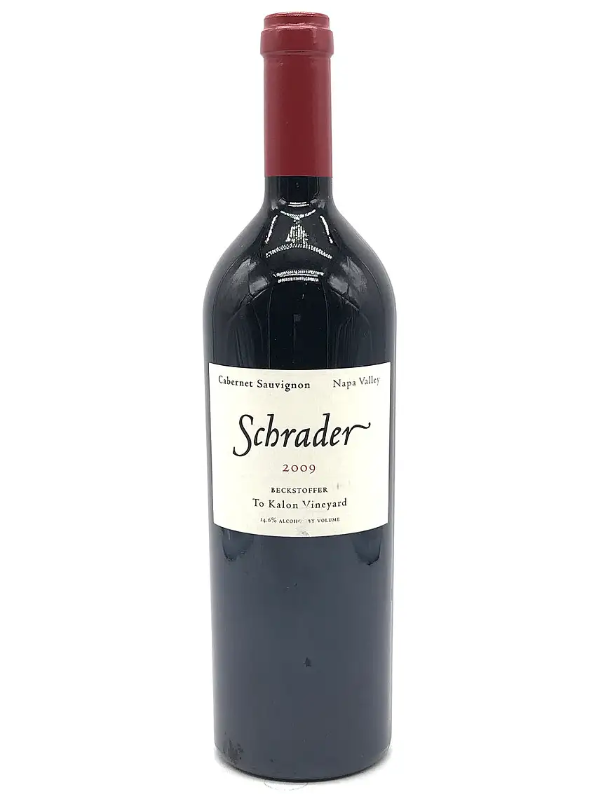 2009 Schrader Cellars, Beckstoffer To Kalon Vineyard Cabernet Sauvignon, Napa Valley, Bottle (750ml)