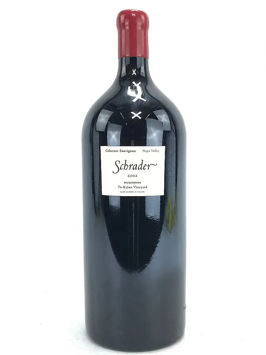2002 Schrader Cellars, Beckstoffer To Kalon Vineyard Cabernet Sauvignon, Napa Valley, 6ltr [Non Production Format]