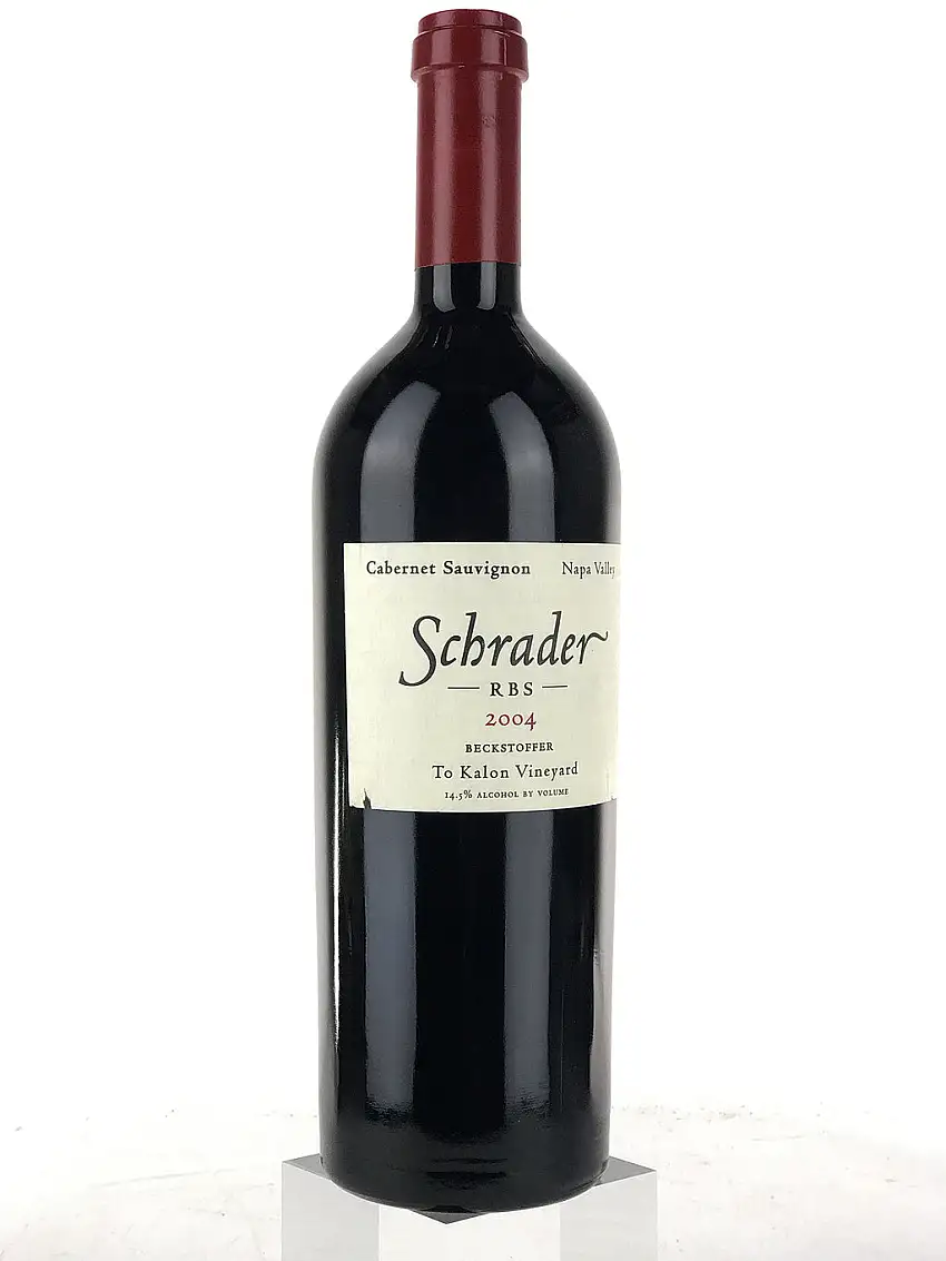 2004 Schrader Cellars, RBS Beckstoffer To Kalon Vineyard Cabernet Sauvignon, Napa Valley, Bottle (750ml)