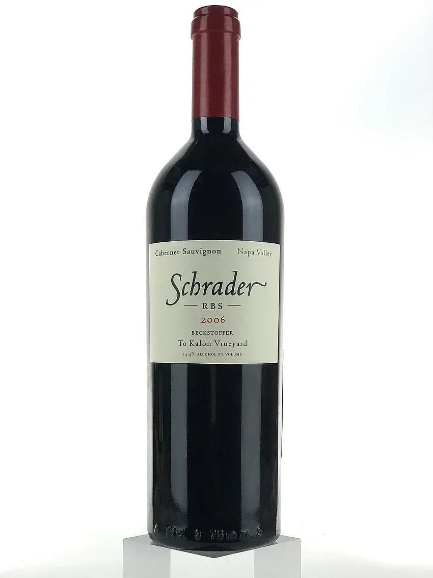 2006 Schrader Cellars, RBS Beckstoffer To Kalon Vineyard Cabernet Sauvignon, Napa Valley, Bottle (750ml)